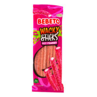 Bebeto Wacky Sticks Strawberry & Vanilla (Halaal)