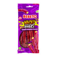 Bebeto 140g Wacky Sticks Banana Raspberry Pencil