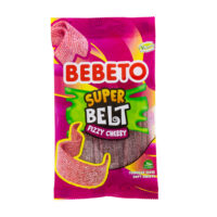 Bebeto 135g Super Belts Fizzy Cherry