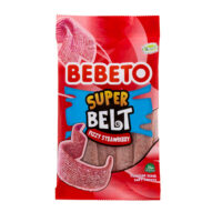 Bebeto - 135g Super Belts Fizzy Strawberry