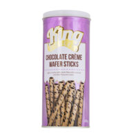 King Nibbles Tin Chocolate Creme Wafer Sticks