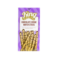King Nibbles 100g Box Chocolate Creme Wafer Sticks